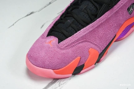DH4121-600 JORDAN RETRO (W) PINK SHOCKING LOW 14 0919